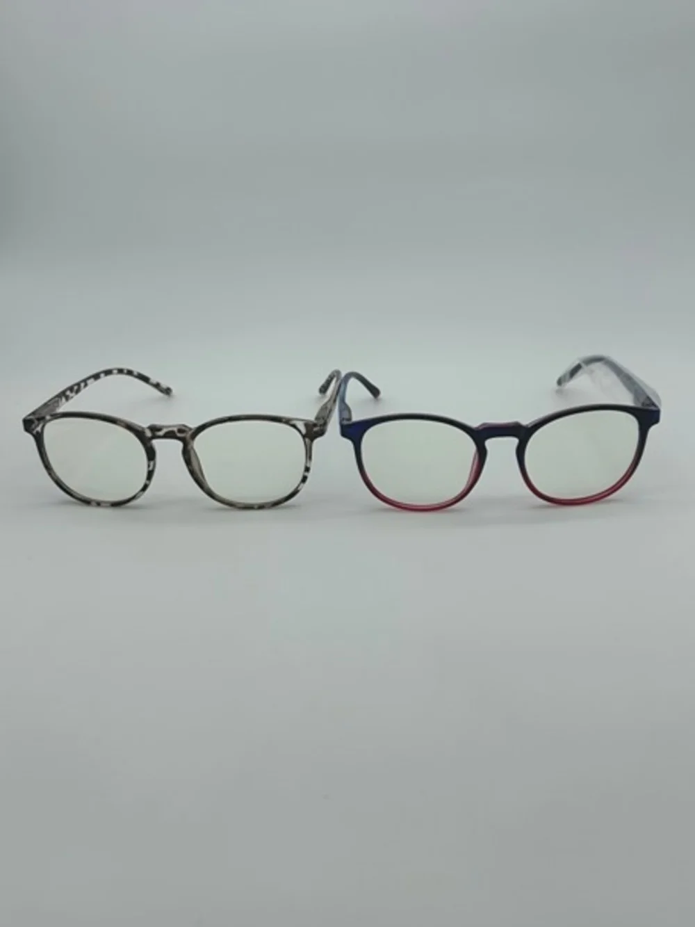 4 Pack Blue Light Blocking  Glasses 0.0 Computer Gaming UV400 Anti-Glare Unisex